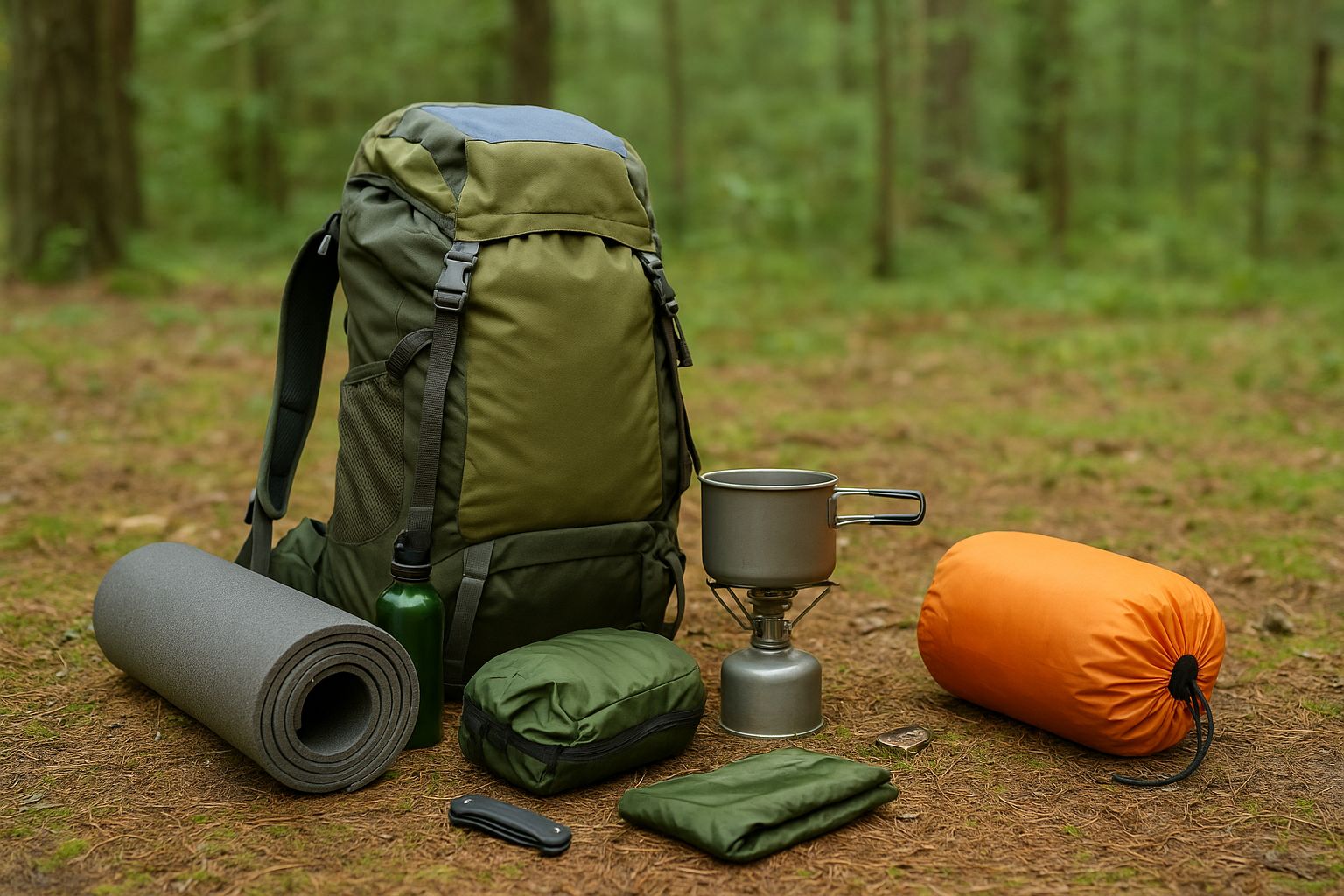 Équipement pour bivouac